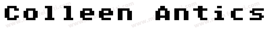 Colleen Antics字体转换